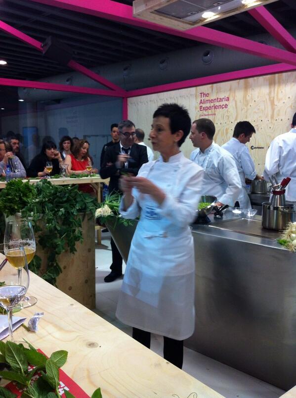 MarijoJordan's tweet image. #carmeruscalleda entre verdures a #Alimentaria2014 #experience