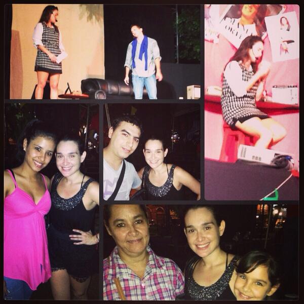 christian11py's tweet photo. Con la grande @lalilalig después de ver una vez más @RecienCasadosPy gracias por tantas risas y buena onda 😘👍 http://t.co/ZAZeWYYepf