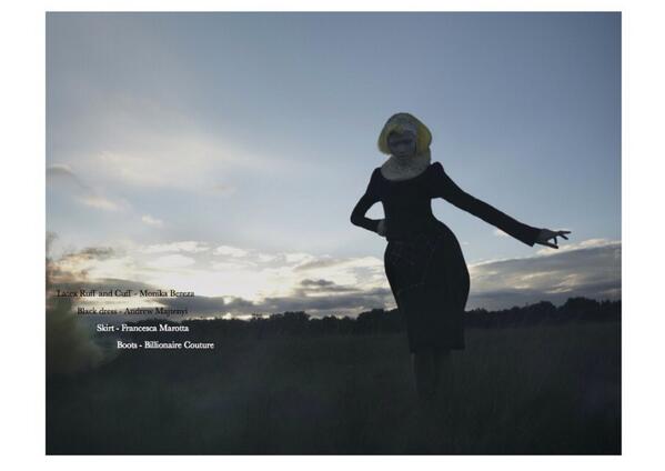 My skirt in <a href="/BlancMag/">Blanc Magazine</a> Thank you <a href="/POP_PR_UK/">Pickles</a>