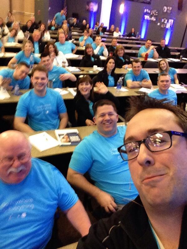 kylenacker's tweet image. Stage selfies @starkeyhearing This. Is. Excitement.
