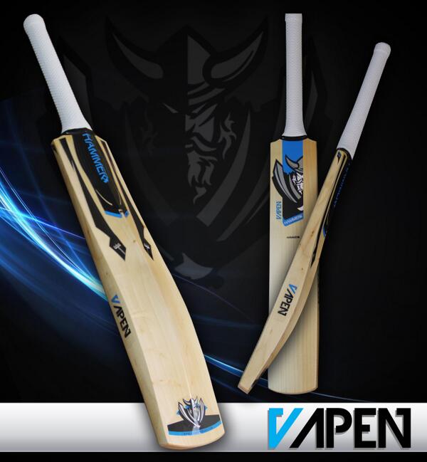 hammercricket's tweet photo. The #HUGEEDGE #hammer2014 #Vapen #CricketBat as used by @RyanCorns and @uscricketer18 http://t.co/mPSSr2yMLg