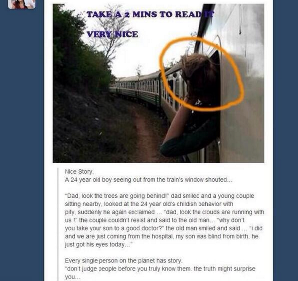 StumblerTop's tweet photo. don't judge people before u truly know them.. 🙌 http://t.co/eP1JsZET65