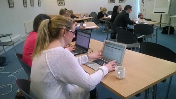 jhurleyh2's tweet image. In Laois Ed Centre working on Mahara ePortfolios with schools @eufolioirl #eufolio