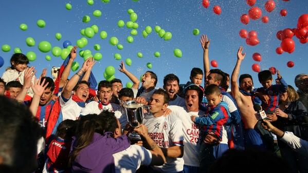 Iberia se coronó campeón de #SegundaDivisión y subió a #PrimeraB bit.ly/PbQCId