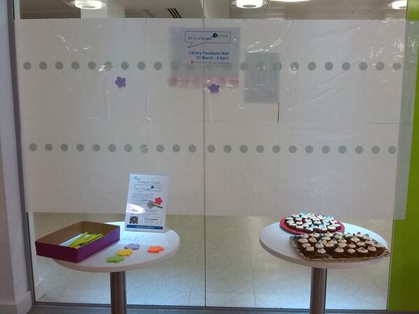 sgullibrary's tweet image. Our feedback wall is up! help fill it up with your comments about the library #thinklibrary.