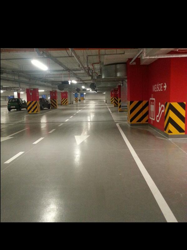 FlowcretePolska's tweet photo. Nowa Galeria S w Siedlcach z posadzką Deckshield w garażu / New Shopping Centre Gallery S with Deckshield (24000sqm) http://t.co/N96ft5a40W