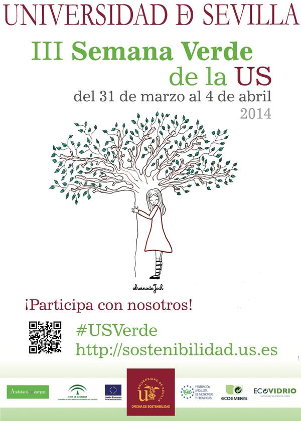 unisevilla's tweet photo. ¡Comienza la Semana Verde en la @unisevilla #USVerde! http://t.co/I683OeJWyu Emprendimiento verde, reciclaje... http://t.co/SaVez5pULv