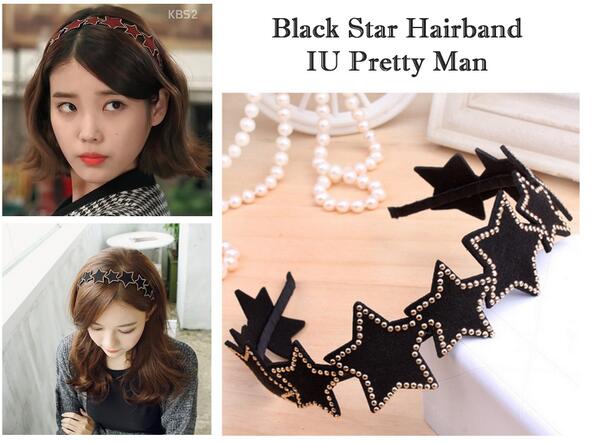 sparkshineshop's tweet photo. ORDER Black Star Hairband IU Pretty Man @.35,000
SMS/WA +6283119357399^^ http://t.co/S5fsG6ngcb