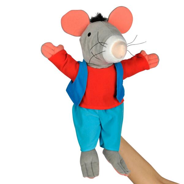 Handpoppen van Kikker en Vriendjes, Max Velthuijs groot formaat ca. 40 cm.
# knuffelplanet.nl