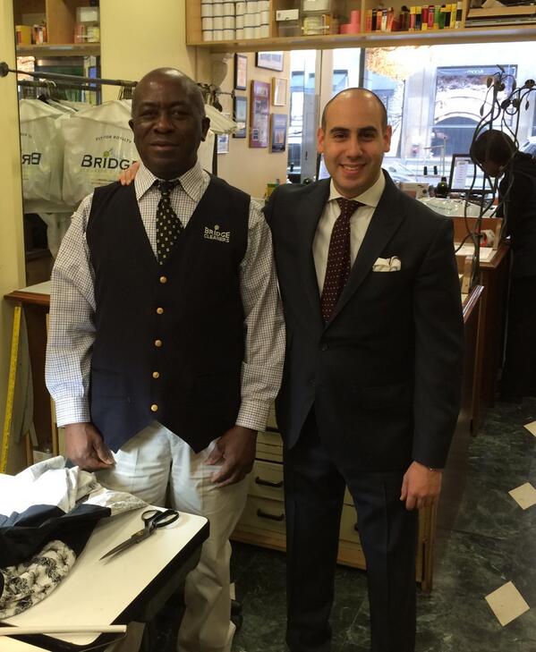 BridgeCleaners's tweet image. Richard and Rafael - ready for Monday! #fitforroyalty