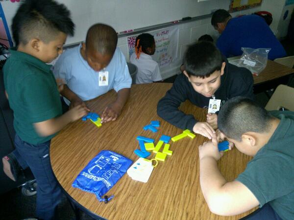 JHughes_Math's tweet photo. Playing #shapeometry and stretching our brains! Which group will win? #Geometry #braingames #challenge @Livelyeagles http://t.co/TEWitVxEgg