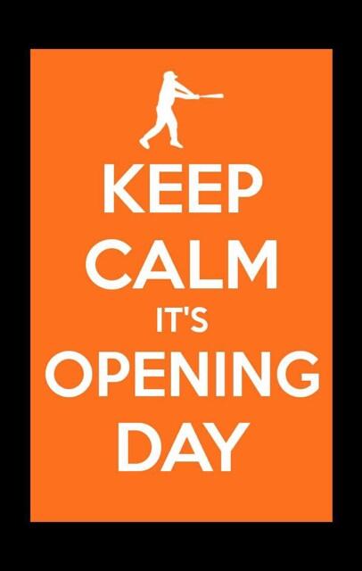 Yay it's opening day!!! #Dbacks #Giants #OrangeAndBlack #CAtoAZ #KeepCalm #ItsFinallyTime #BoysBeersAndBaseball