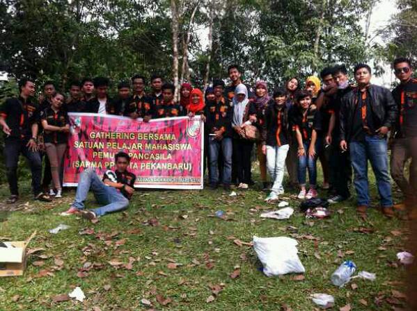 Gathering <a href="/SapmaPP_PKU/">SAPMA PP Pekanbaru</a> di Agro Wisata Bukit Naang. Semoga lebih ramai lagi di Kegiatan selanjutnya. #PancasilaAbadi