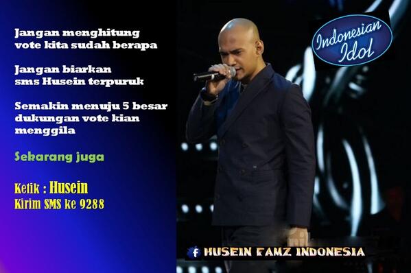 HuseinFamzz's tweet photo. TERUS DUKUNG @HuseinIDOL8 http://t.co/vnA8zSAXZb