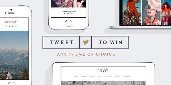 flothemes's tweet photo. It's Monday &amp; We are having a Giveaway - Follow &amp; Share to enter to win theme of choice! @flothemes RT http://t.co/t3HihoBGW2