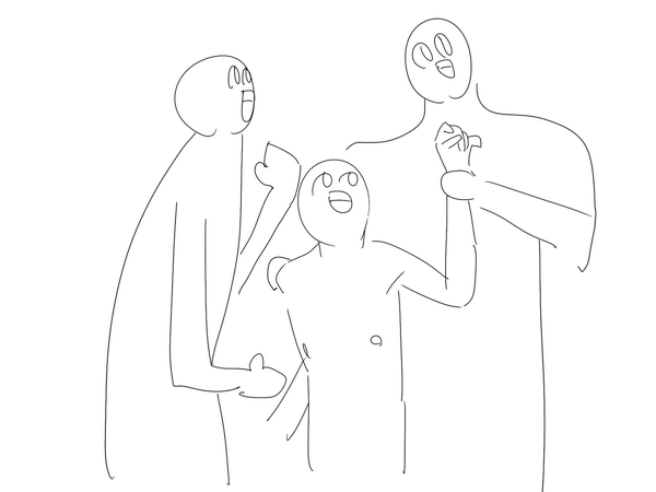 進捗見せるのすげー我慢してるんですけど、こんな感じの絵を描いていることはお伝えします。 