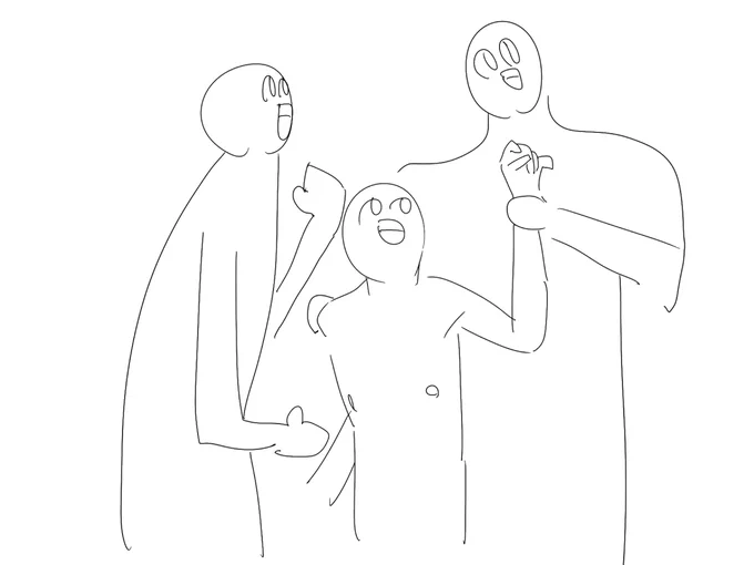 進捗見せるのすげー我慢してるんですけど、こんな感じの絵を描いていることはお伝えします。 
