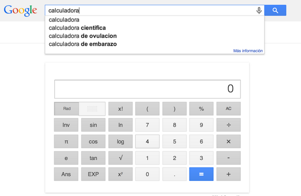 seookase's tweet photo. Descubrimiento!!! RT @mktfan: Escribe "calculadora" en Google para hacer tus cuentas sin salir del buscador #tips http://t.co/aJaaggtBob