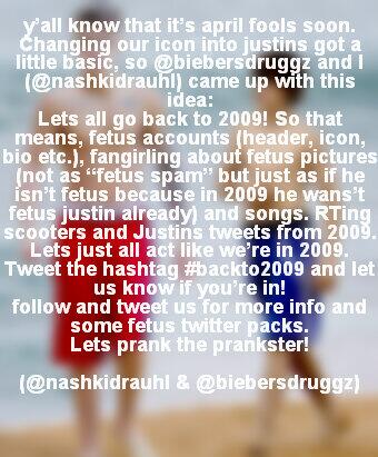 SPREAD THIS #backTo2009