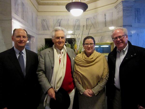 cghfranck's tweet photo. An historic day for @CUDenver welcoming preeminent architect Leon Krier. Lecture Tues 4/1 http://t.co/DtBIvw3cMr http://t.co/WMZAV5wPd0