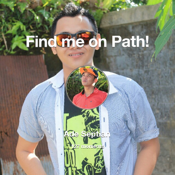AdeCambe's tweet photo. I've shared 127 memories with my friends on #Path - see them now at http://t.co/MP6bgdYjGm! #thepersonalnetwork http://t.co/yL3tqFfuk0