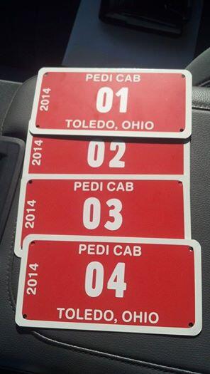 We are ready for the #toledomudhens #toledowalleyes opening day. #GCP #glasscitypedicabs #toledopedicabs #pedicab