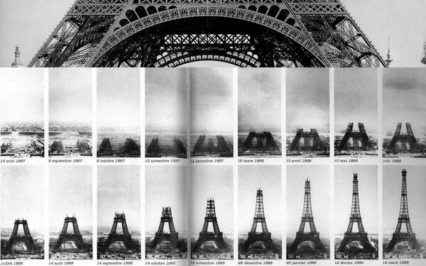 RetroVisor_Foto's tweet photo. Hoy se cumple el 125 aniversario de la Torre Eiffel de París (31/3/1889) http://t.co/6yrD1vuyfe vía @Todaunaamalgama http://t.co/SinGgcoSSK