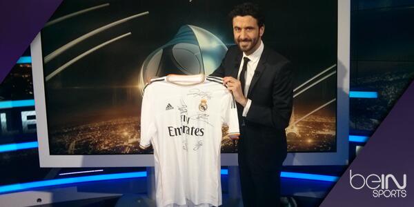 RT ce message et tentez de gagner le maillot dédicacé du Real Madrid / Follow <a href="/beinsports_FR/">beIN SPORTS</a> pour jouer #LECLUB
