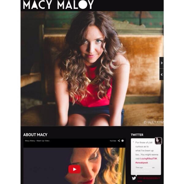 HCRloveAr's tweet photo. If you haven't go check @MacyMarieMaloy She's SO GOOD!!
http://t.co/tuwpofZuSz 🎥🎶

 http://t.co/tIcRwhSLU9