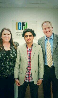 ZahidGishkori's tweet photo. With Vice President @ICFJ Programmes @pbutler50 and #EmilySchultz. Thoroughly good friends..... http://t.co/v3trH2thgo
