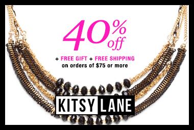 kitsylane's tweet photo. Got your eye on that something special? Pick it up for 40% off now! http://t.co/I95vyfEjN3 http://t.co/ATMS7rijuH