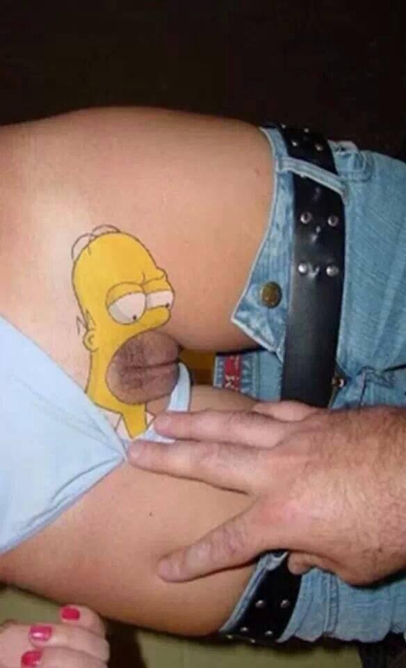 Bart simpson licking pussy