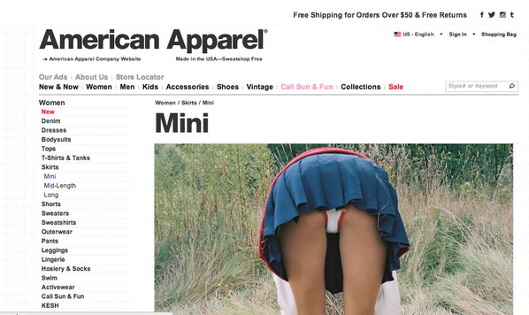 JohanForsberg's tweet photo. Ps. Dra åt helvete sexistiska äckel-American Apparel puss och kram. Ds. http://t.co/icb83XzwvY