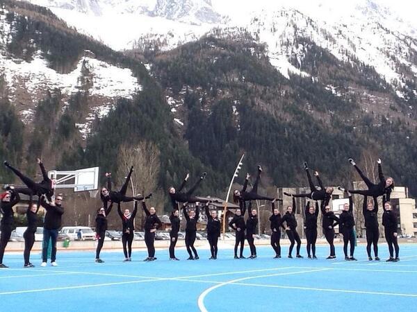 A little training in the mountains! #wssc #chamonix