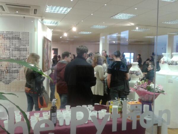 Halo Effect Private view tonight went brilliantly! Thanks to all who came who made it a great night.