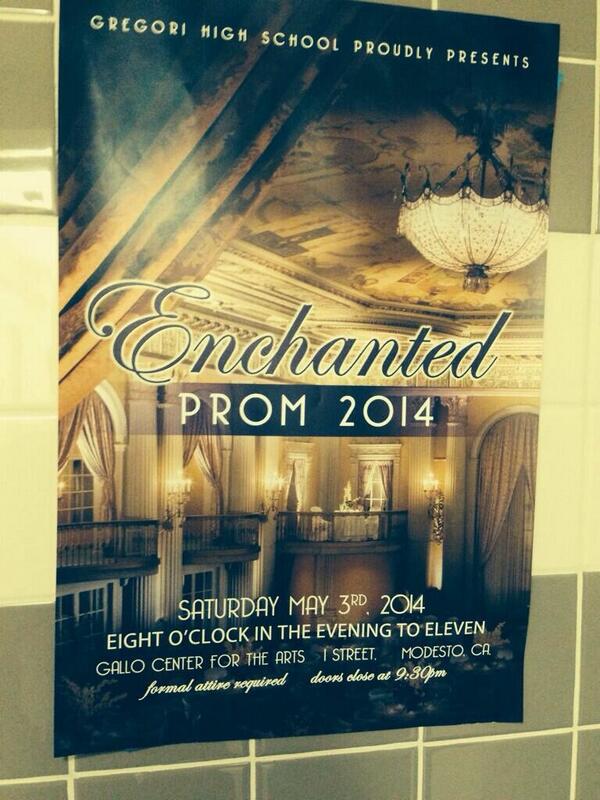 GregoriSpot's tweet photo. PROM IS COMING UP TICKETS ARE NOW ON SALE FOR $35 IN THE SBO http://t.co/CsS5TiGU55