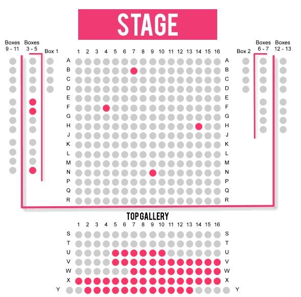 BullsNewsBlog's tweet image. .@omid9 fundraising show @herefordunited1 approaching a sell out. Red dots are available seats. Act now or miss out!