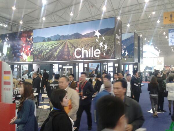 ProChile's tweet photo. Cerramos una nueva participación en China Food &amp; Drinks Fair, consolidando la participación de Chile y sus viñas http://t.co/UpugGmRvDd