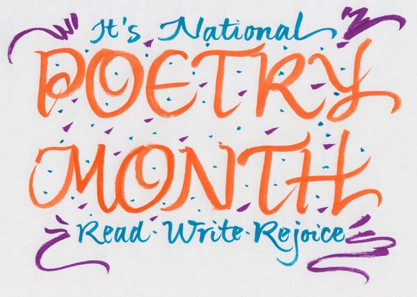OconeeCountyLib's tweet photo. Nat'l Poetry Month begins tomorrow! Who's your fave poet? Tell us here or on our Facebook! http://t.co/xH5Fv5sXwx