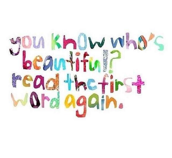 YahooHallie's tweet photo. Read the first word again ☺️ http://t.co/WZb0Rje8B9