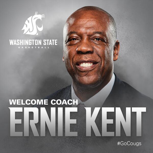 WSUCougars's tweet photo. We're pleased to announce Ernie Kent as our new @WSUMensHoops coach! #GoCougs http://t.co/OLkEb0bFmu http://t.co/HKZ7K8SB7A