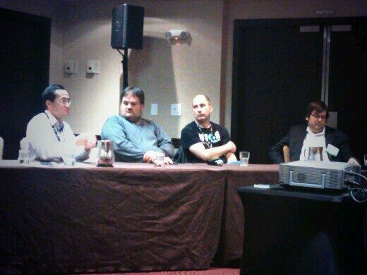 stephen_techadv's tweet image. Wrapping up Day 1 at Big Data TechCon with some Fireside chats (minus the actual fire)!