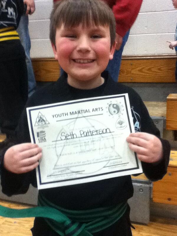 PattersonSeth's tweet image. Green Belt with 2 stripes !