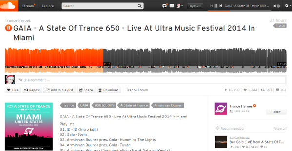 paulaguarnizo's tweet photo. ★ #NowPlaying GAIA - #ASOT650US ♫♪ The most EPIC set at @ultra MF Miami 2014 @asot ♥ @arminvanbuuren ♥ @BennoDeGoeij http://t.co/4ZShKNUASg