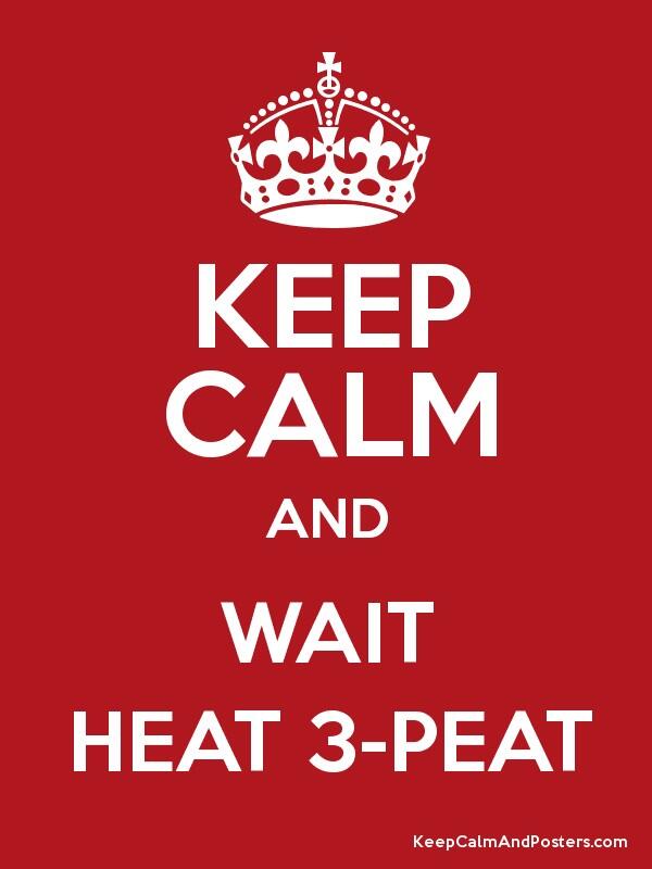 DreidBen's tweet photo. #RoadTo3peat #HeatNation http://t.co/barxbcSlir