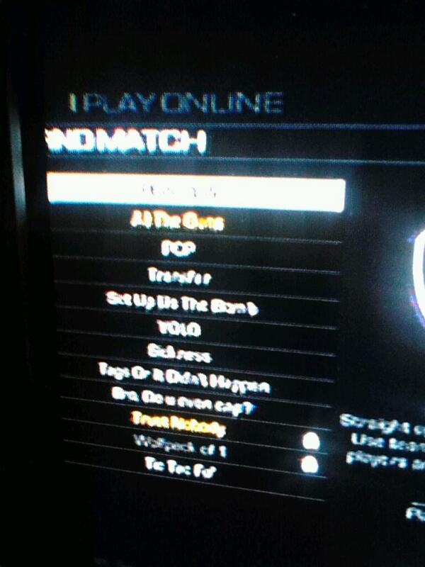 TRYHARD_Ps's tweet photo. WTF somebody hacked the fuck of call of duty ghost http://t.co/aPsHnuB3D8
