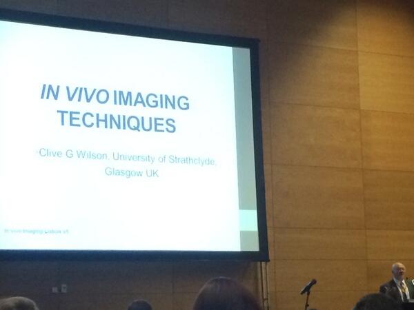 RxMaria's tweet image. #PBP2014 World Meeting - In vivo #imagingtechniques by Clive Wilson - great talk