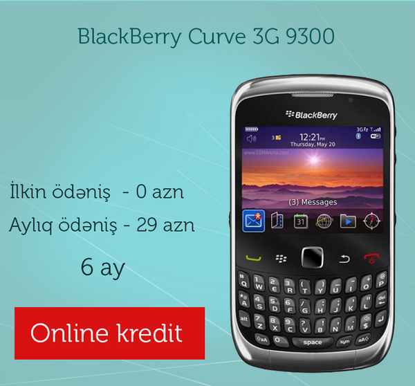 KontaktHome's tweet photo. BlackBerry Curve 3G 9300 - 144 AZN
İlkin ödənişsiz ONLİNE KREDİTLƏ ayda sadəcə 29 AZN http://t.co/J8eer3cbWE http://t.co/7sMG6esNuE