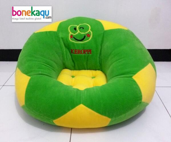 SofaAnak's tweet image. #SofaBola #Keroppi | Kode: SBL01-KRP | 190rb | SMS: 0878-7585-5454 | #KatalogBonekaqu
