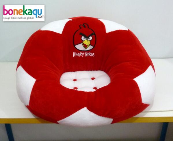 SofaAnak's tweet image. #SofaBola #AngryBirds | Kode: SBL01-ABI | 190rb | SMS: 0878-7585-5454 | #KatalogBonekaqu